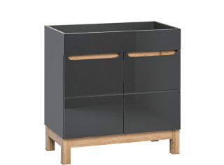 BALI grafit 820 skrinka pod umývadlo 60 cm BALI grafit 820 skrinka pod umývadlo 60 cm