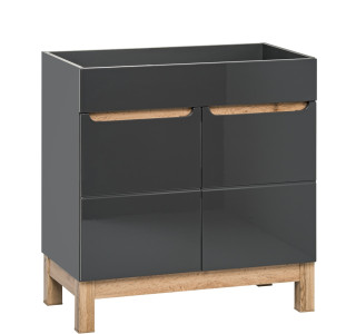 BALI grafit 820 skrinka pod umývadlo 60 cm