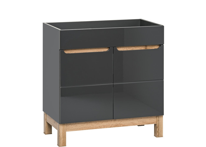 BALI grafit 820 skrinka pod umývadlo 60 cm