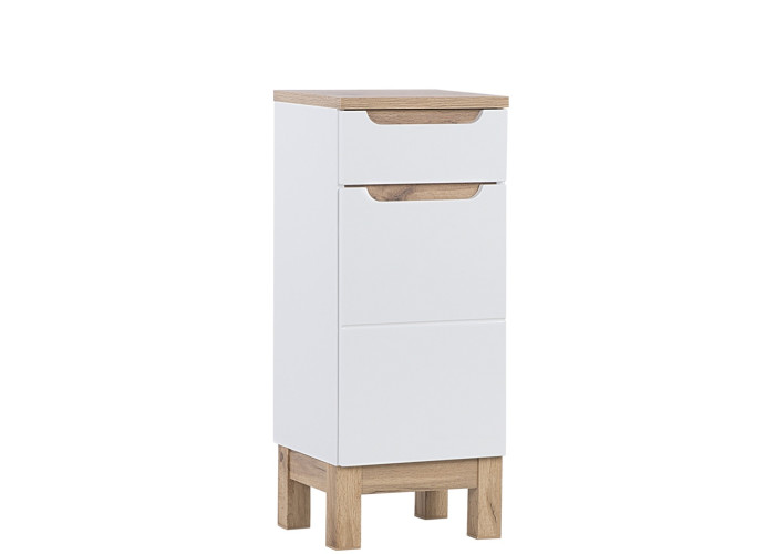 BALI white 810 úzka skrinka do kúpelne 