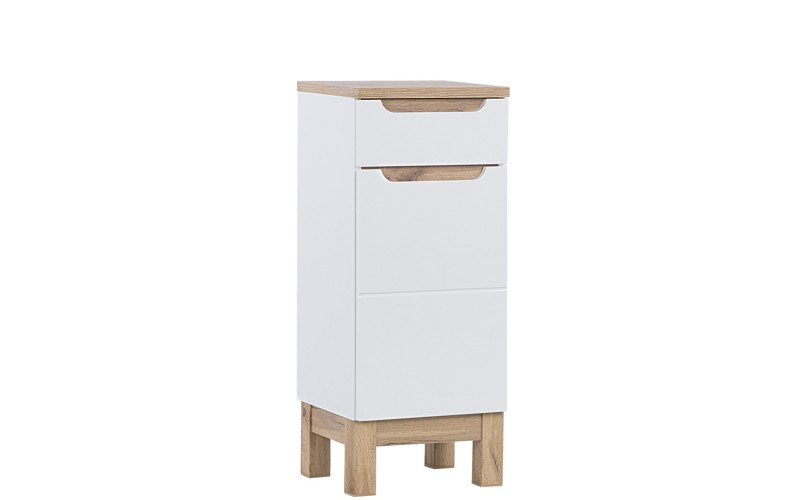 BALI white 810 úzka skrinka do kúpelne 