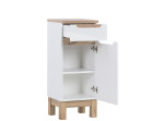 BALI white 810 úzka skrinka do kúpelne 