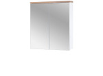 BALI white 840, závesná skrinka so zrkadlom