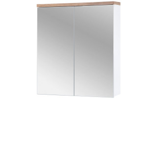 BALI white 840, závesná skrinka so zrkadlom