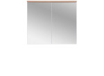 BALI white 841, závesná skrinka so zrkadlom 80 cm