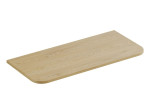 Doska pod umývadlo 100x46 cm dub cremona OVALIA