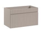 ICONIC cashmere 82-80-D-1S skrinka pod umývadlo 80 cm