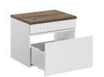 ICONIC white 82-60-D-1S-DV skrinka pod umývadlo 60 cm