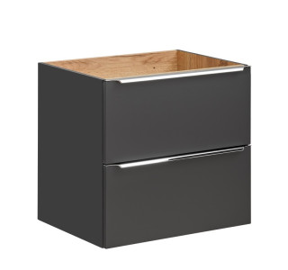 COIN čierna/dub 820 skrinka pod umývadlo 60 cm