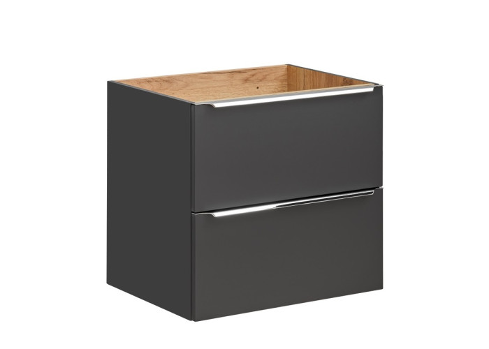 COIN čierna/dub 820 skrinka pod umývadlo 60 cm