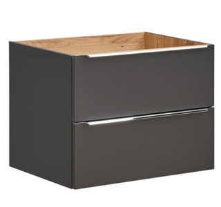 COIN čierna/dub 821 skrinka pod umývadlo 80 cm