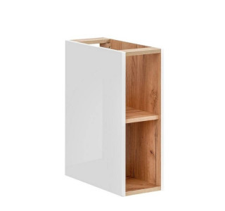 COIN dub craft/biely lesk 810B, regál do kúpelne