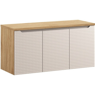 LUXOR Beige 82-120-3D-D závesná skrinka pod umývadlo 120 cm