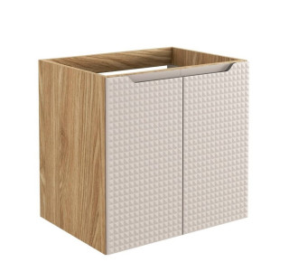 LUXOR Beige 82-60-2D závesná skrinka pod umývadlo 60 cm