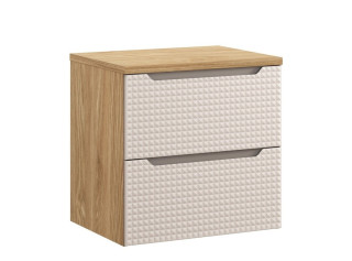 LUXOR Beige 82-60-2S-D závesná skrinka pod umývadlo 60 cm LUXOR Beige 82-60-2S-D závesná skrinka pod umývadlo 60 cm