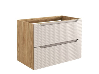 LUXOR Beige 82-80-2S závesná skrinka pod umývadlo 80 cm LUXOR Beige 82-80-2S závesná skrinka pod umývadlo 80 cm