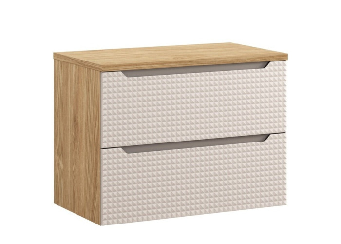 LUXOR Beige 82-80-2S-D závesná skrinka pod umývadlo 80 cm LUXOR Beige 82-80-2S-D závesná skrinka pod umývadlo 80 cm