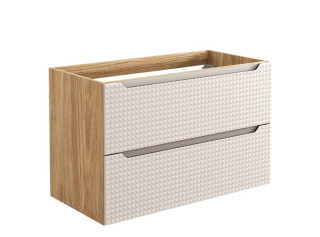 LUXOR Beige 82-90-2S závesná skrinka pod umývadlo 90 cm LUXOR Beige 82-90-2S závesná skrinka pod umývadlo 90 cm