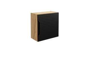 LUXOR Black 83-35-1DQ závesná skrinka do kúpelne  LUXOR Black 83-35-1DQ závesná skrinka do kúpelne