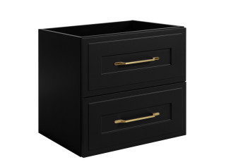 CLASSIC čierny B60 závesná skrinka pod umývadlo 60 cm