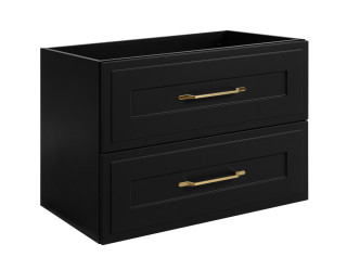 CLASSIC čierny B80 závesná skrinka pod umývadlo 80 cm