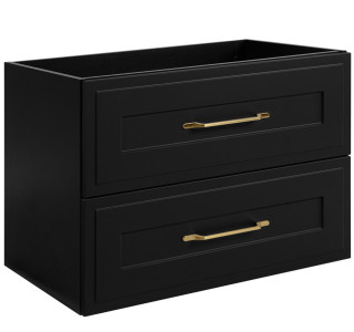 CLASSIC čierny B80 závesná skrinka pod umývadlo 80 cm