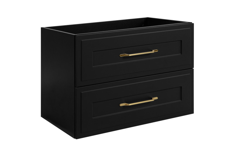 CLASSIC čierny B80 závesná skrinka pod umývadlo 80 cm CLASSIC čierny B80 závesná skrinka pod umývadlo 80 cm