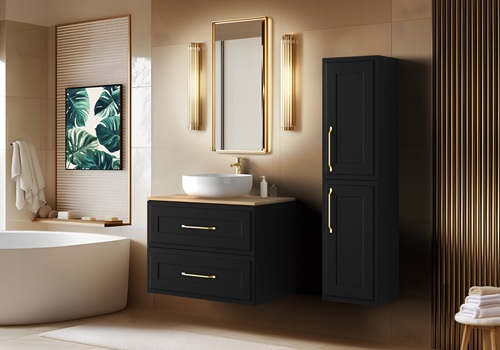 Kúpeľňový nábytok CLASSIC čierny