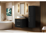 CLASSIC čierny B35 vysoká skrinka do kúpeľne