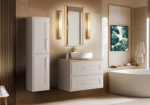 Kúpeľňový nábytok CLASSIC kašmír