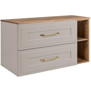 CLASSIC kašmír K100DC závesná skrinka pod umývadlo 100 cm