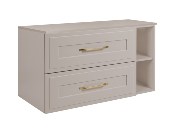 CLASSIC kašmír K100DK závesná skrinka pod umývadlo 100 cm