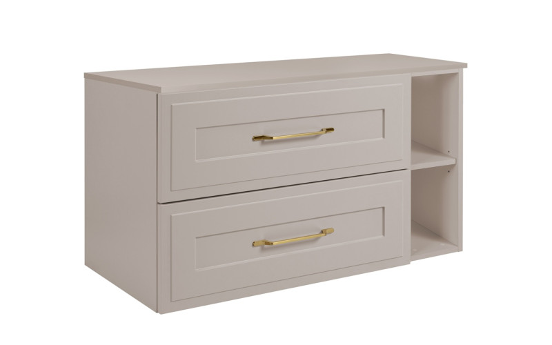 CLASSIC kašmír K100DK závesná skrinka pod umývadlo 100 cm