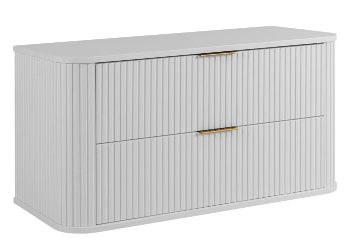 ELEGANCE biela W100 závesná skrinka pod umývadlo 100 cm s vrchnou doskou