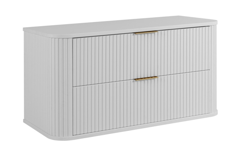 ELEGANCE biela W100 závesná skrinka pod umývadlo 100 cm s vrchnou doskou ELEGANCE biela W100 závesná skrinka pod umývadlo 100 cm s vrchnou doskou