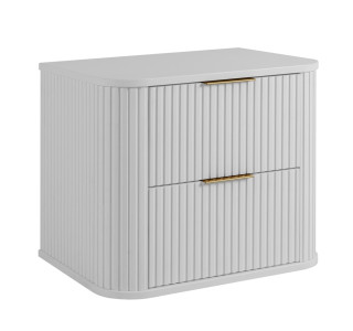 ELEGANCE biela W60 závesná skrinka pod umývadlo 60 cm s vrchnou doskou