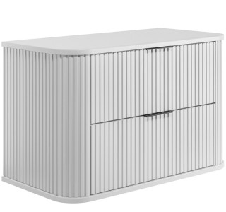 ELEGANCE biela W80 závesná skrinka pod umývadlo 80 cm s vrchnou doskou