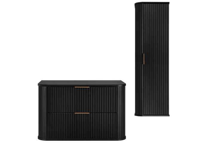 ELEGANCE čierna kúpeľňová zostava 1 ELEGANCE čierna kúpeľňová zostava 1