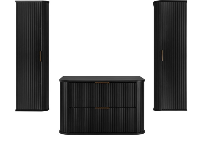 ELEGANCE čierna kúpeľňová zostava 2 ELEGANCE čierna kúpeľňová zostava 2