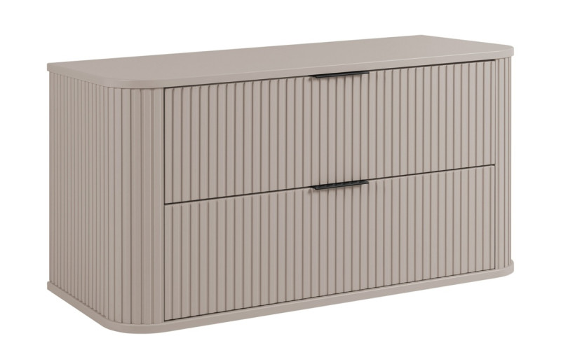 ELEGANCE kašmír K100 závesná skrinka pod umývadlo 100 cm s vrchnou doskou