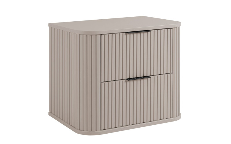 ELEGANCE kašmír K60 závesná skrinka pod umývadlo 60 cm s vrchnou doskou