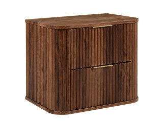 ELEGANCE orech O60 závesná skrinka pod umývadlo 60 cm s vrchnou doskou