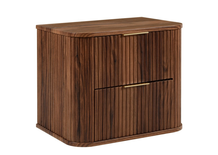 ELEGANCE orech O60 závesná skrinka pod umývadlo 60 cm s vrchnou doskou