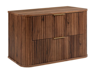 ELEGANCE orech O80 závesná skrinka pod umývadlo 80 cm s vrchnou doskou