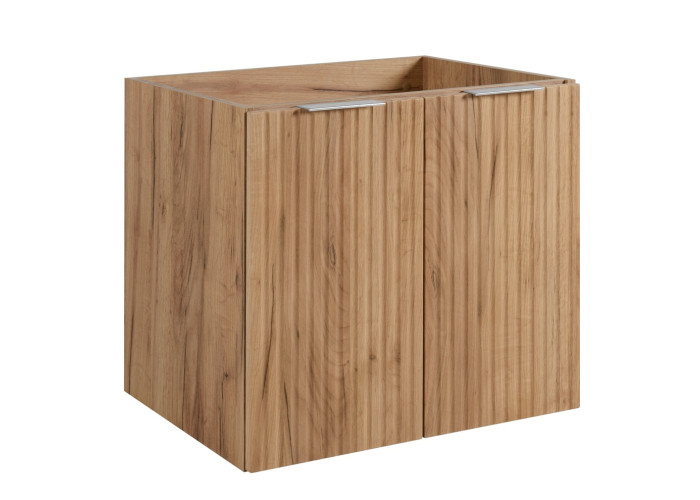 FLOW dub craft zlatý C60D2 závesná skrinka pod umývadlo 60 cm