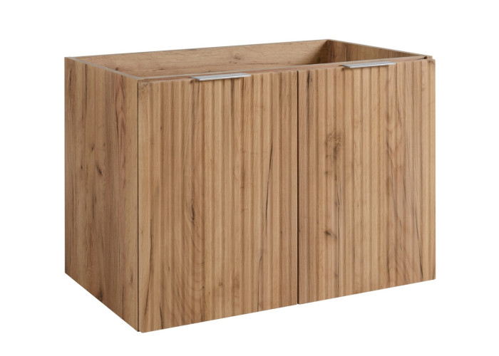 FLOW dub craft zlatý C80D2 závesná skrinka pod umývadlo 80 cm