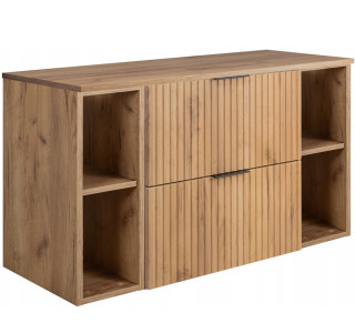 FLOW dub craft zlatý C100R60RDC závesná skrinka pod umývadlo 100 cm