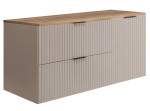 FLOW kašmír K100-60-40-DC závesná skrinka pod umývadlo 100 cm FLOW kašmír K100-60-40-DC závesná skrinka pod umývadlo 100 cm