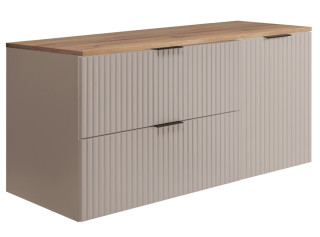 FLOW kašmír K100-60-40-DC závesná skrinka pod umývadlo 100 cm FLOW kašmír K100-60-40-DC závesná skrinka pod umývadlo 100 cm