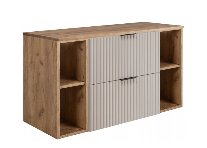 FLOW kašmír K100R60RDC závesná skrinka pod umývadlo 100 cm FLOW kašmír K100R60RDC závesná skrinka pod umývadlo 100 cm